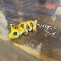 Porte-Clé Girafe Couchée Articulé