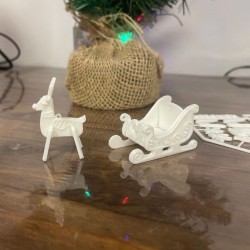 Kit traineau du père noël