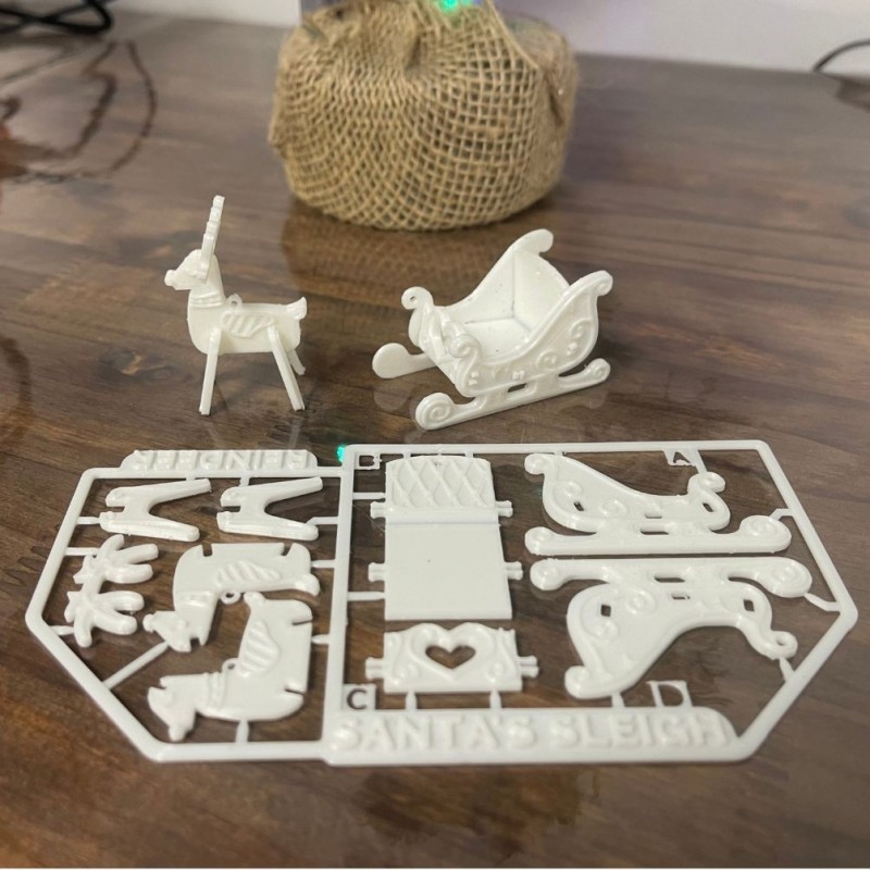 Kit traineau du père noël