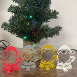 Lot de Petits gnomes de table