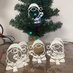 Lot de Petits gnomes de table