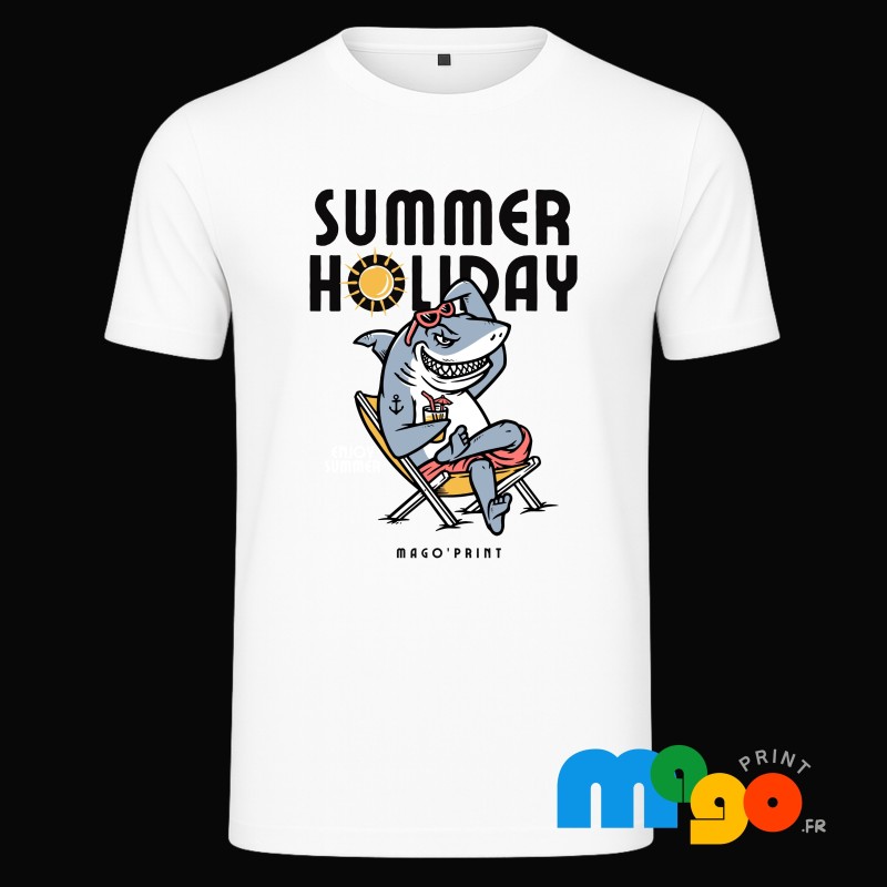 T-Shirt Shark Holiday