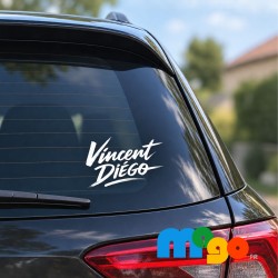 Sticker Officiel Vincent Diego