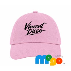 Casquette Vincent Diego édition Limitée Octobre Rose