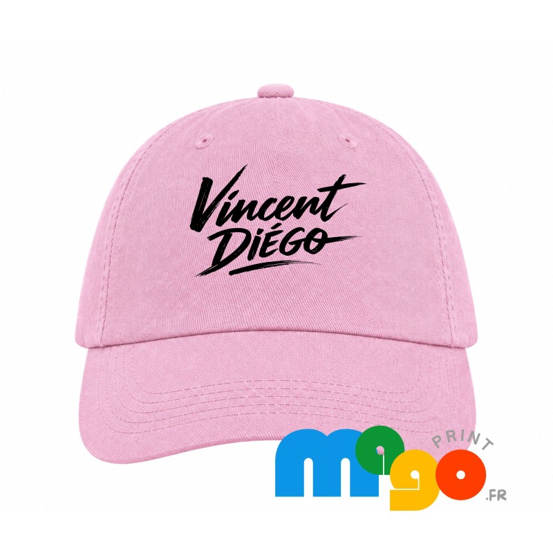 Casquette Vincent Diego édition Limitée Octobre Rose